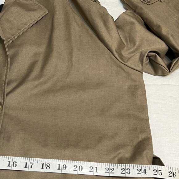 NWT Lioness Trencherous Trench Coat Beige XL Classic Double-Breasted Belted - Picture 8 of 9